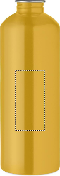 RE-ONE MOSS yksiseinäinen teräspullo 1000 ml: ETUOSA