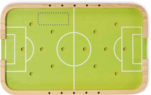 Wooden soccer game: FRONT SIDE 1