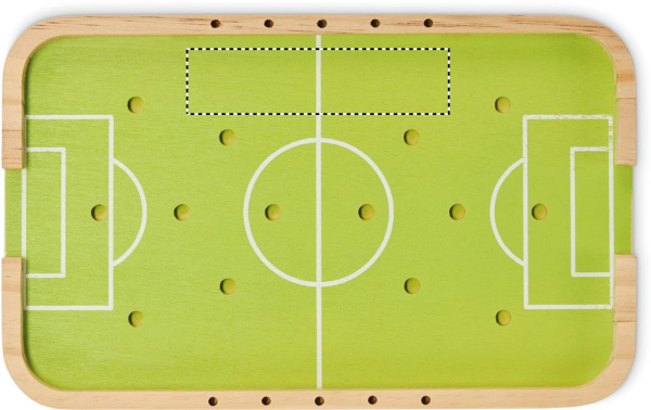 Wooden soccer game: FRONT SIDE 3
