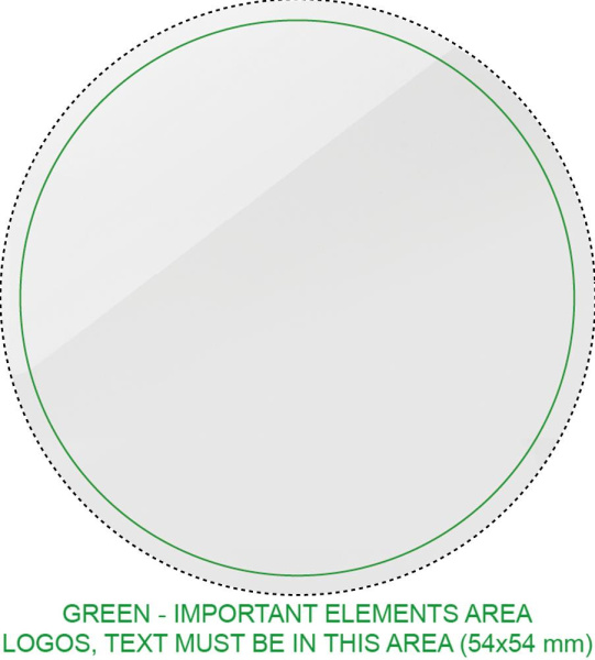 Round magnet in PVC: TOP PD