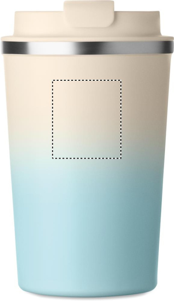 BRACE GRADIENT kaksiseinäinen termosmuki 350 ml: ETUPÄÄ