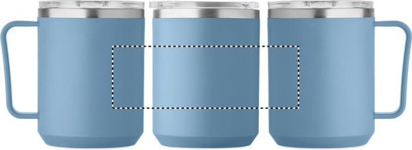 COCOA dubbelväggig mugg 400 ml: RUNDSKÄRM