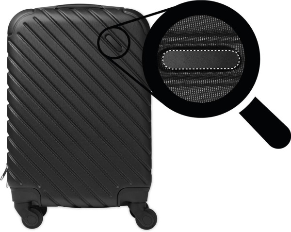 Valise rigide à roulettes: Assiette — DL
