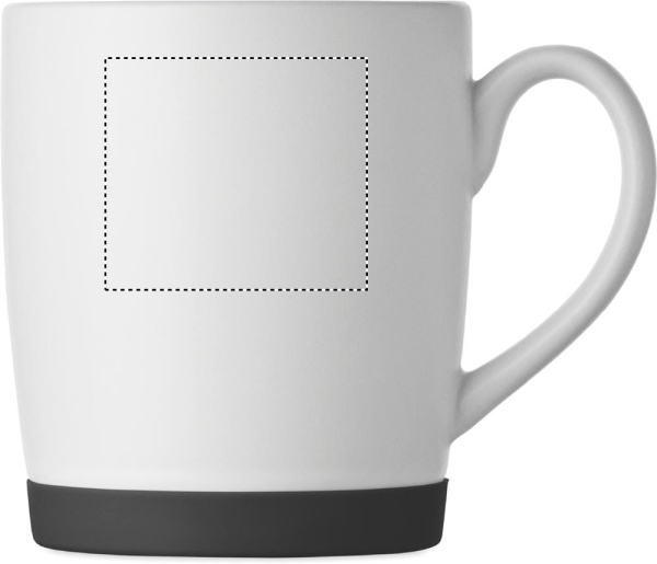 SILBASE ceramic mug 300 ml: RIGHT HANDED