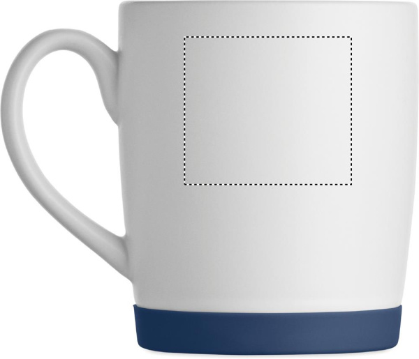 SILBASE ceramic mug 300 ml: LEFT HANDED
