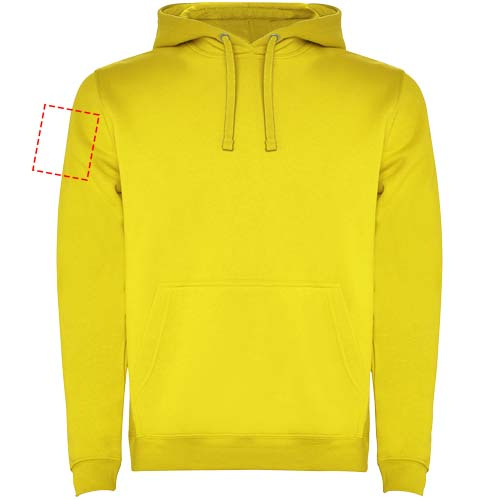 Urban meeste kapuutsiga hoodie: parem biitseps