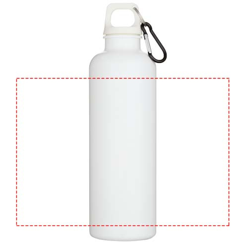 Oregon 750 ml enfärgad vattenflaska av RCS-certifierad återvunnen plast med karbinhake: sjal