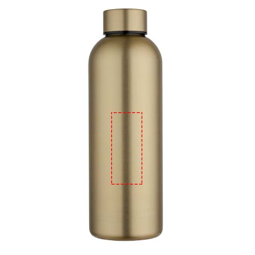 Spring 750 ml RCS perdirbto nerūdijančio plieno viensienis vandens butelis: priekis