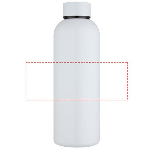 Spring 750 ml RCS perdirbto nerūdijančio plieno viensienis vandens butelis sublimacinei spaudai: įvyniojimas