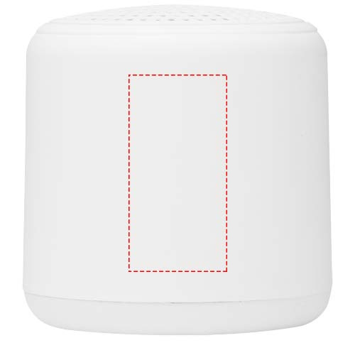 Velkis 3W recycled plastic wireless Bluetooth® speaker: back