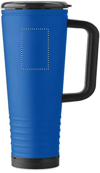 Howler cup with handle 700 ml: RIGHT HANDED
