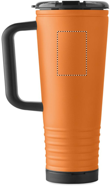 Howler cup with handle 700 ml: LEFT HANDED