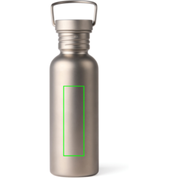 Nordic Drift Trail Ultra Light vattenflaska i titan, 600 ml: varan tillbaka
