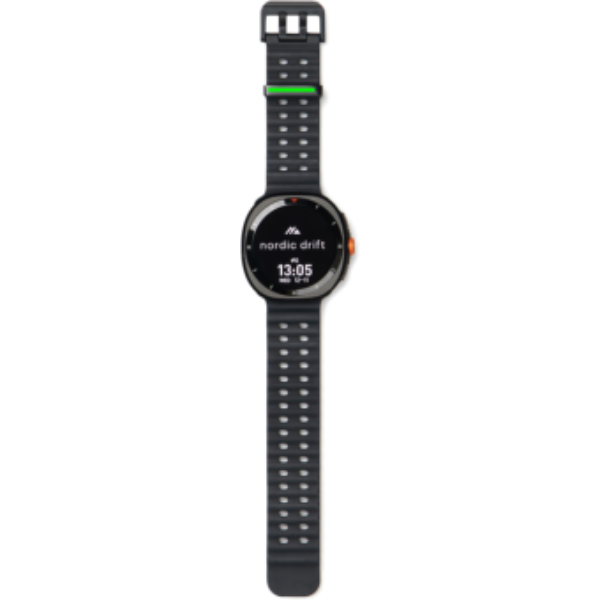 Nordic Drift Titan High Performance Watch: Clip