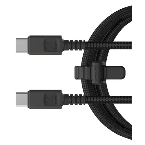 Xtorm CX3071 100W USB-C PD nākamās paaudzes kabelis: priekšpusē