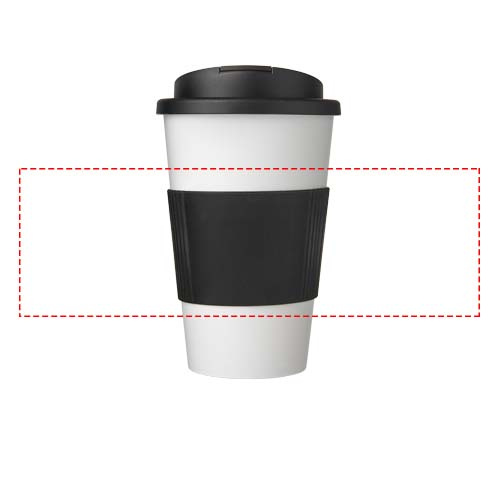 Americano® 350 ml termotops silikoonvõru ja läikimiskindla kaanega: mähis