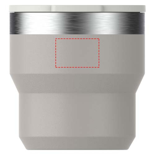 Stanley Stay Hot 295 ml nerūdijančiojo plieno sudedamas stovyklavimo termo puodelis: atgal