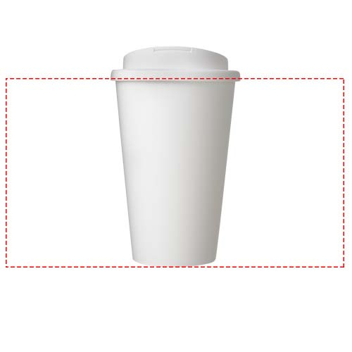 Brite-Americano® POP 350 ml insulated tumbler with spill-proof lid: wrap