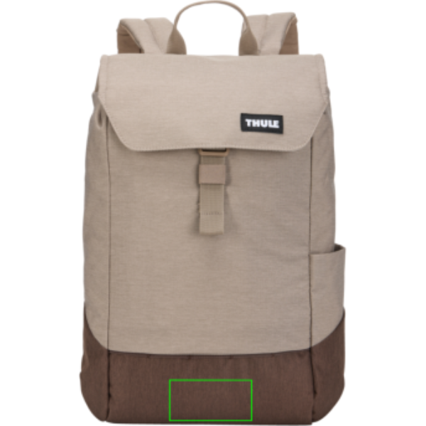 Thule Lithos Rucksack 16L: Vorderseite des Gegenstands nach unten