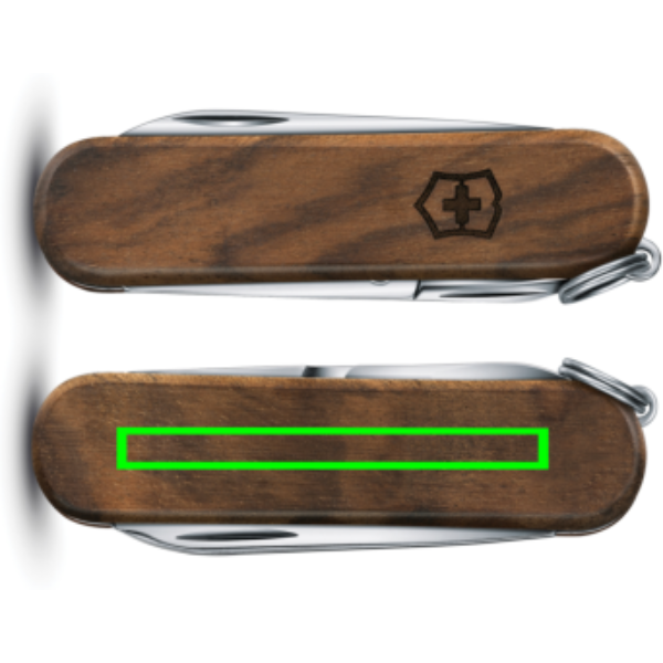 VICTORINOX taskunuga Classic SD puidust käepidemega: ese tagasi