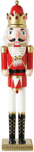 Große Nussknacker-Figur: UNTERSEITE 1