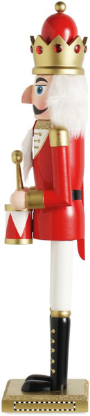 Große Nussknacker-Figur: BASISSEITE 2