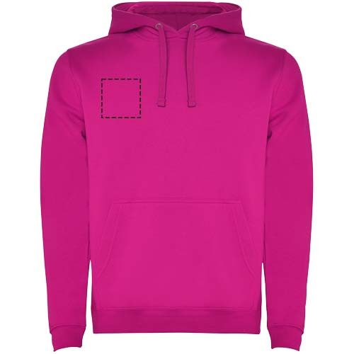 Urban meeste kapuutsiga hoodie: parem rindkere