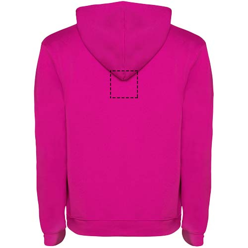 Urban meeste kapuutsiga hoodie: löök ülaseljale