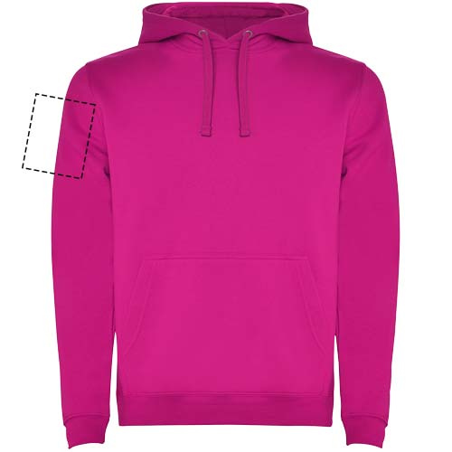 Urban meeste kapuutsiga hoodie: parem biitseps