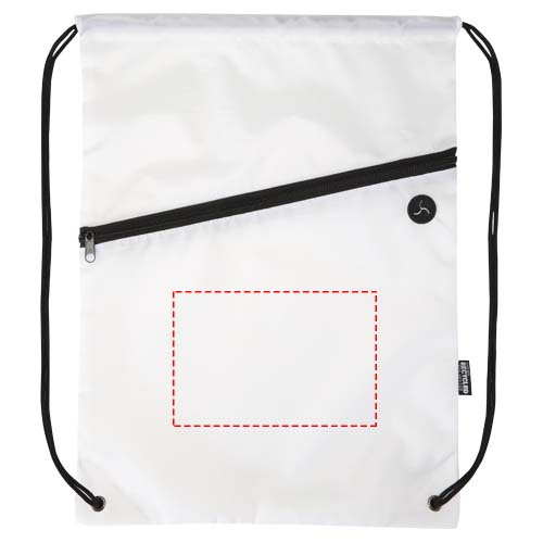 Oriole RPET narureppu, jossa vetoketjullinen etutasku, 5 l: tasku