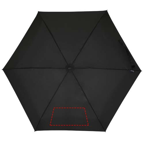 Jill 19" foldable compact 5-section RPET umbrella: 1st panel
