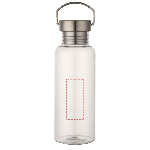 Thor 600 ml RCS recycled RPET water bottle: front