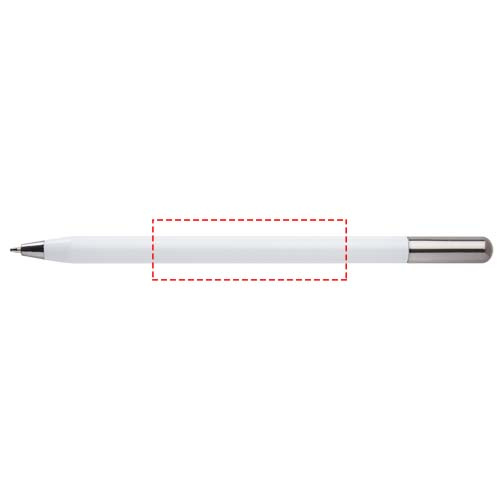 SMART taaskasutatud alumiiniumist keermega pastapliiats (must tint): keha