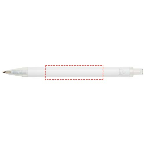 Набор из блокнота Spectrum A5 из переработанной бумаги и шариковой ручки: сворачивать