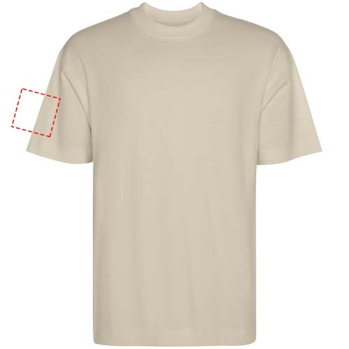 Chow oversized kortärmad unisex-T-shirt: höger biceps