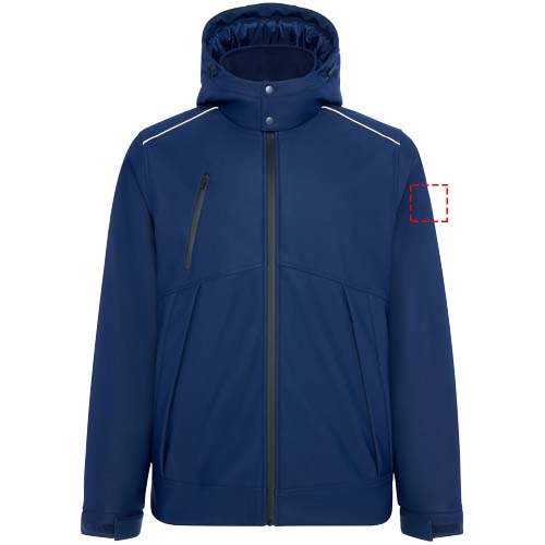 Emini polsterdatud unisex termoparka: vasak biitseps