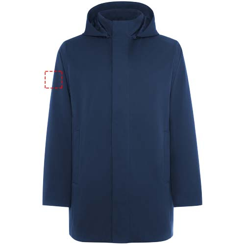 Dome padded unisex parka jacket: right bicep