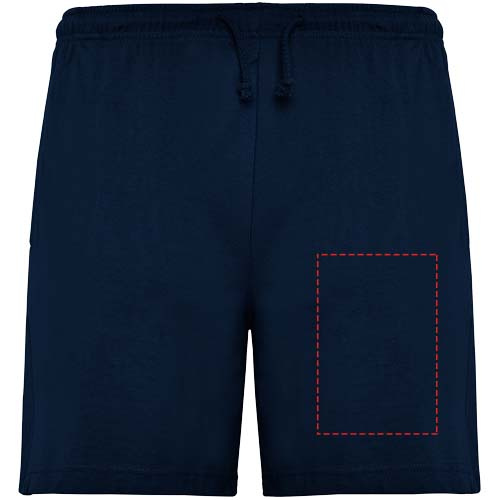 Sport unisex shorts: left leg