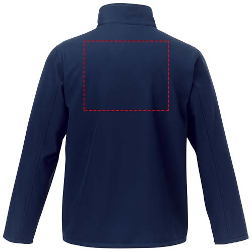 Orion vīriešu softshell jaka: trieciens muguras augšdaļai