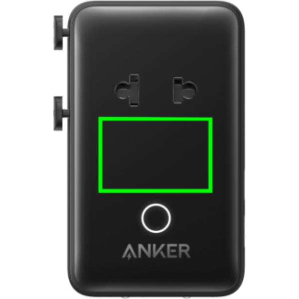 Anker Nano reseadapter (5-i-1, 20W): artikel fram i mitten