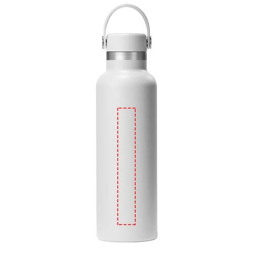 Hydro Flask Standard Mouth 621 ml isoleeritud roostevabast terasest veepudel õlgkorgiga: tagasi