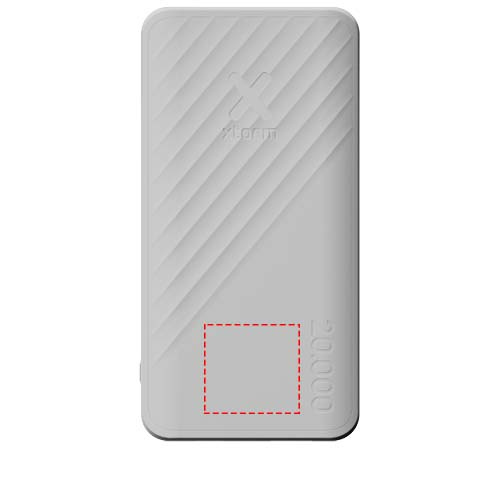 „Xtorm Go2 20W“ 20 000 mAh greito įkrovimo išorinė baterija: priekis