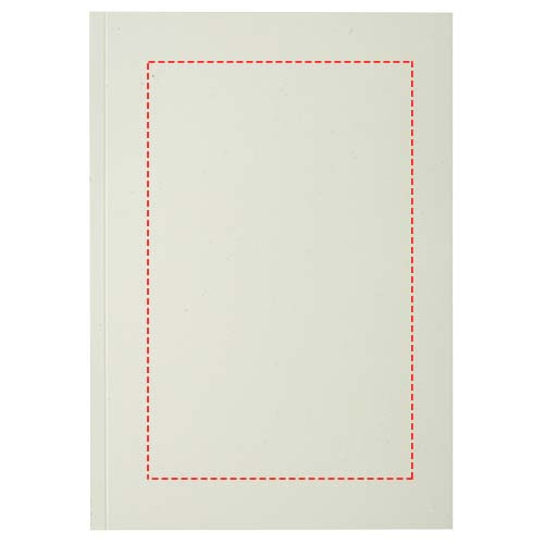 Scribe A5 recyceltes Sofcover Notizbuch: Vorderseite