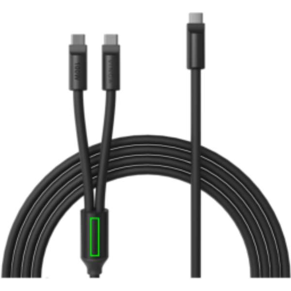 VINGA Baltimore Silikon-Multiladekabel, Type-C to 2x Type-C: Artikel
