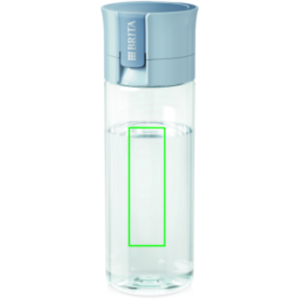 BRITA VITAL veefiltripudel koos 2 filtriga 600 ml: eseme esikülg