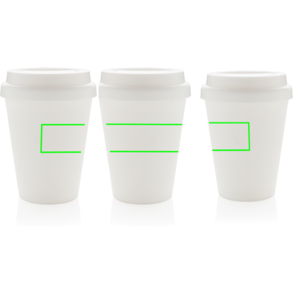Gobelet à café réutilisable à double paroi 300 ml: Produit