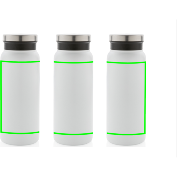 Vakuumflaska i RCS återvunnen stainless steel, 600ml: punkt