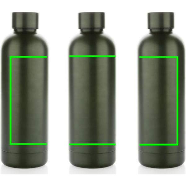Gourde isotherme sous vide Impact en acier inoxydable recyclé RCS: Produit