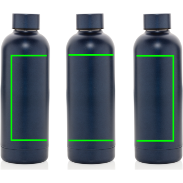 Gourde isotherme sous vide Impact en acier inoxydable recyclé RCS: Produit