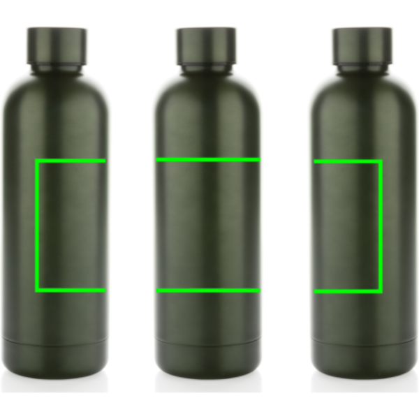 Gourde isotherme sous vide Impact en acier inoxydable recyclé RCS: Produit